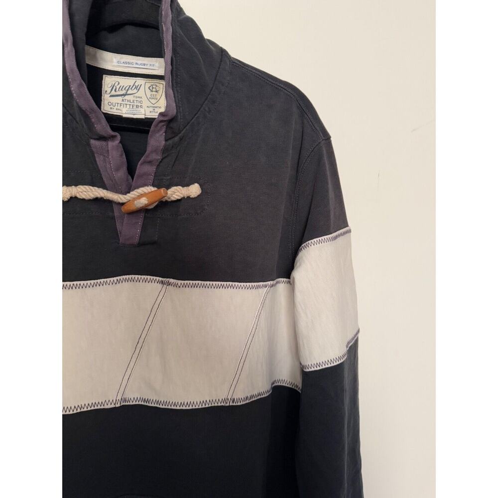 Rugby Athletic Outfitters Ralph Lauren Long Sleeve Striped Shirt Men's Size XL - Picture 3 of 8